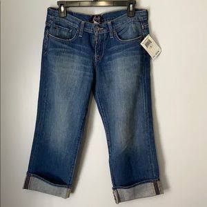 Lucky Brand cropped jeans. Sz 6/28. NWT